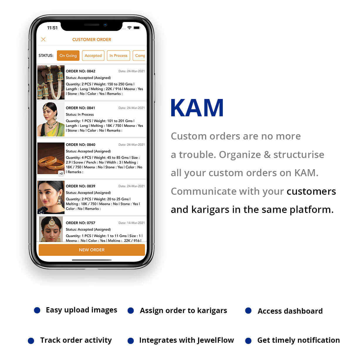 KAM tab phone